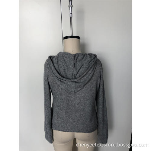Casual hooded colored stripe hoodie